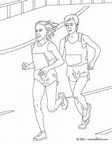 Coloring Pages Athletics Marathon Track Field Kids Sport Hellokids Colouring Sports Color Print Runner Athletic Printable Picolour Coloringbay Getdrawings Dibujo sketch template