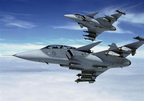 jet airlines saab jas  gripen fighter jet