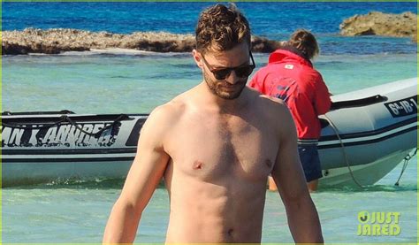 Jamie Dornan Shows Off His Hot Shirtless Body In Ibiza