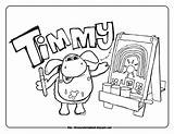 Timmy Time Coloring Disney Pages Sheets Kids Colouring Friends Naughty Adventure Lamb Au sketch template
