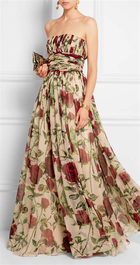 ruched floral print silk chiffon gown evening gowns chiffon gown pretty dresses