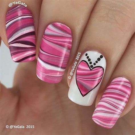 pin  valentine day nails