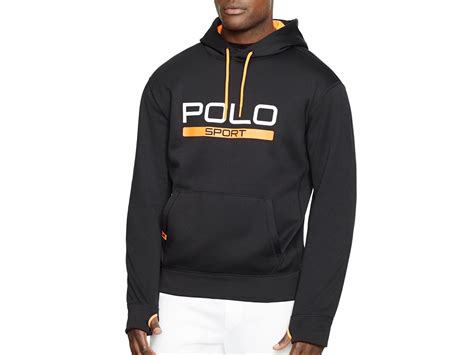 lyst polo ralph lauren polo sport tech fleece hoodie  black  men