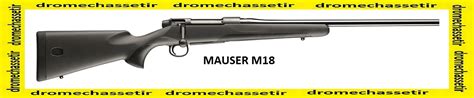 Carabine A Verrou Mauser M18 Cal 308 Winchester Canon 56cm Filetage