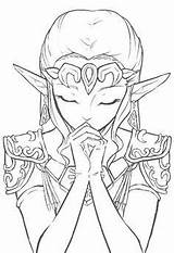 Legend Ocarina Imprimer Princesse Botw Malvorlagen Coraline Urbosa Hyrule Colorir Prinzessin Fur Ouvrir Depuis Template sketch template