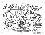 Thanksgiving Coloring Pages Kids Adults Easy Printables Harvest sketch template