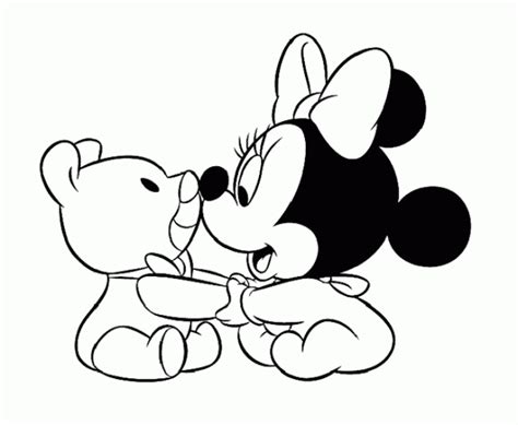 baby disney coloring pages    print