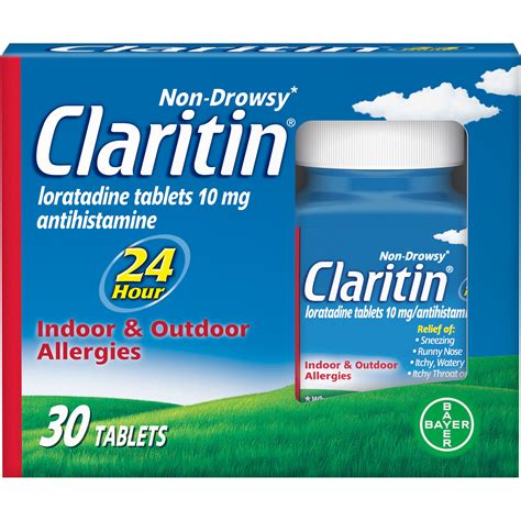 claritin  hour allergy medicine antihistamine tablets  mg  ct walmartcom