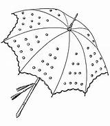 Umbrella Mewarnai Payung Paud Tk Kartun Pemandangan Bisa sketch template