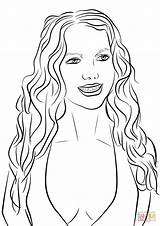 Britney Spears Coloring Pages Spear Printable Template Categories sketch template