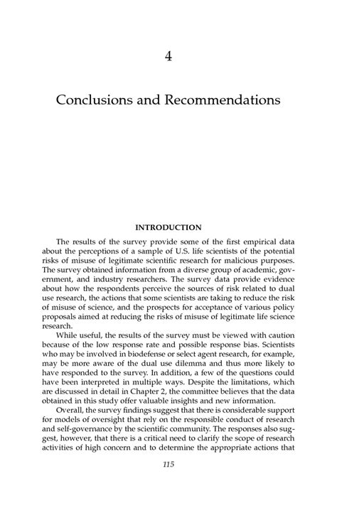research paper conclusion  recommendation    ways