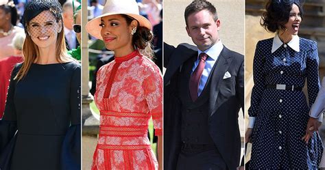 royal wedding meghan markle s suits co stars show support on wedding day huffpost uk