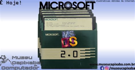 sistema operacional microsoft ms dos  de  mcc museu