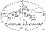 Coloring Sheriff Pages Printable Drawing sketch template