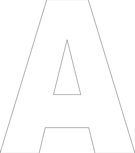 printable  case alphabet template alphabet letter templates