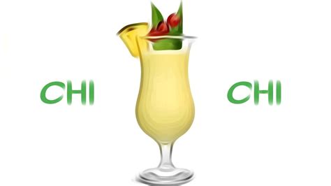 Chi Chi Cocktail Recipe And How To Make Youtube