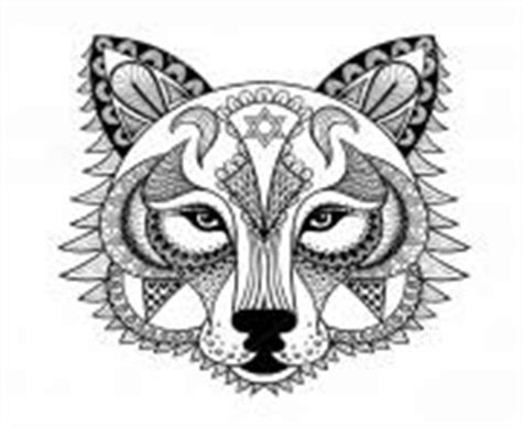 realistic wolf face coloring pages printable