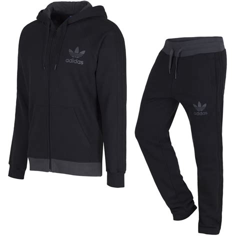 adidas originals spo full tracksuit navy grey black    xl jogger