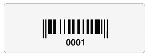 stickers met barcode en nummering van fragmenteerbaar vinyl seton belgie