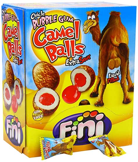 fini camel bubble gum balls pack of 200 grocery