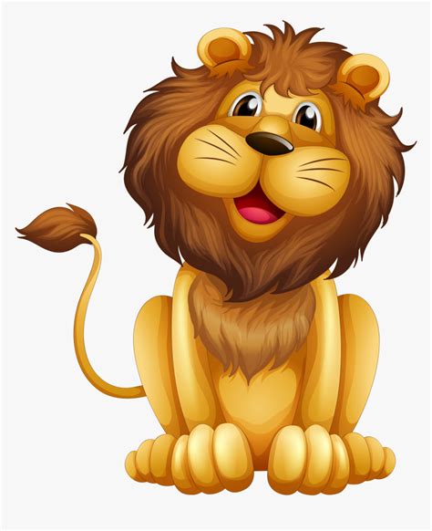 lion clipart cartoon