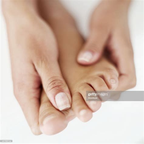 Woman Receiving A Reflexology Massage Bildbanksbilder Getty Images