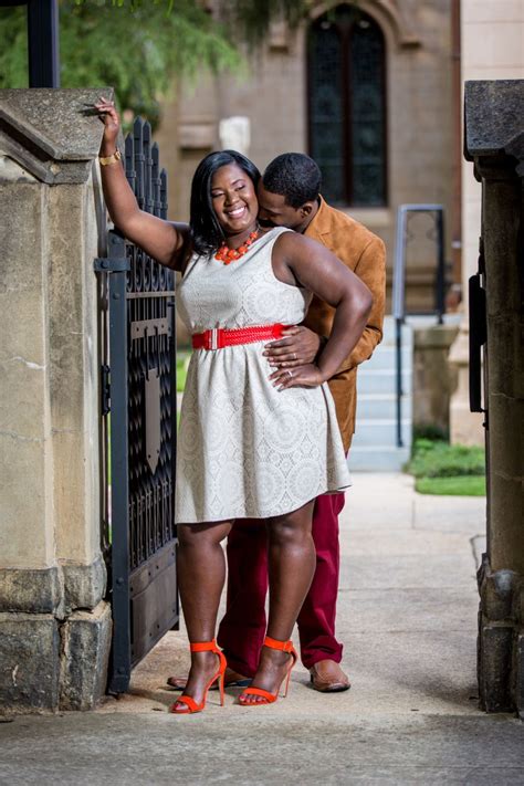 African American Couple Engagement Shoot Columbia Sc