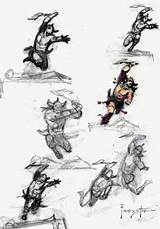 Frazetta Frank Conan Sketches Barbarian Drawing Weeks June Fantasy December Cap Comics sketch template