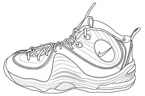lebron shoes drawing  getdrawings