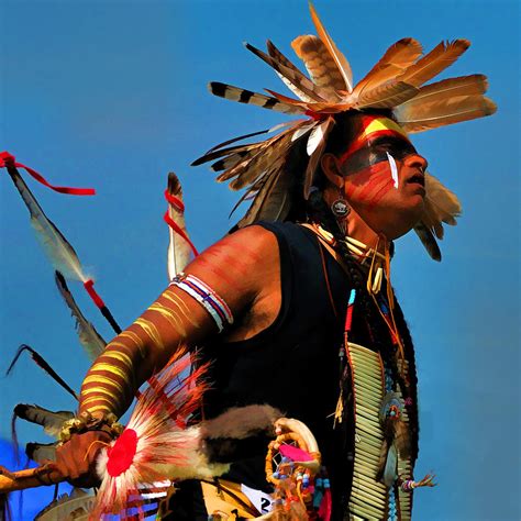 chippewa dancer photograph by dick wood fine art america