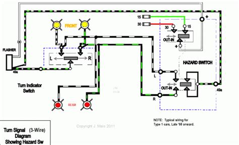 turn signal flasher wiring diagram