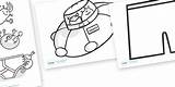 Aliens Underpants Sheets Colouring Coloring Story Activities Twinkl Space sketch template