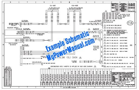 freightliner cascadia electrical wiring diagram manual  mypowermanual