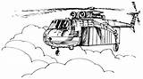 Helicopter Helicopters Flying Crafter sketch template