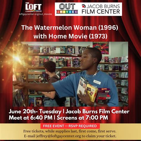 Pride Movie Screening The Watermelon Woman The Loft Lgbtq Center