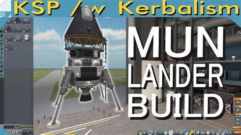 mun lander build stream pt  ksp  youtube