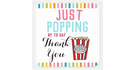 popcorn sticker zazzle