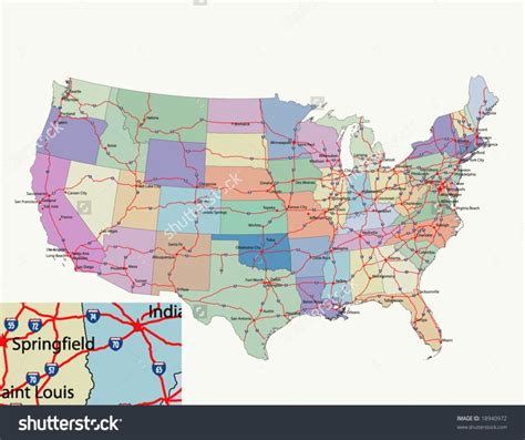 printable road map   united states  driving map  east coast wp landingpages
