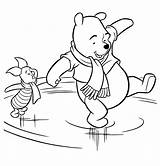 Winnie Pooh Piglet sketch template