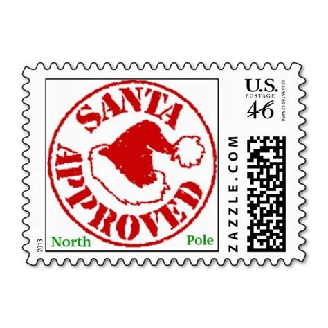 imagen  imagen printable santa stamp thptletrongtaneduvn