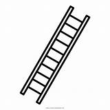 Ladder Coloring Colouring Pages Ultra sketch template