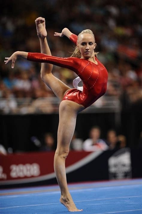 why does nastia liukin appear less muscular than most other artistic gymnasts quora