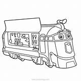 Chuggington Emery Xcolorings Hodge Locomotive sketch template