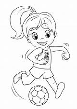 Malvorlage Malvorlagen Mädchen Fußball Fussball Malen Madchen Deportes Coole Futbol Maedchen Tulamama Erwachsene Jungs Zeichnungen Malbuch sketch template