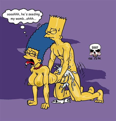 rule 34 bart simpson breasts color cum cum inside english text female human impregnation