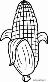 Maize Coloring Pages sketch template