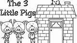 Pigs Little Three Coloring House Pages Pdf Fabulous Bathroom Wecoloringpage Divyajanani sketch template