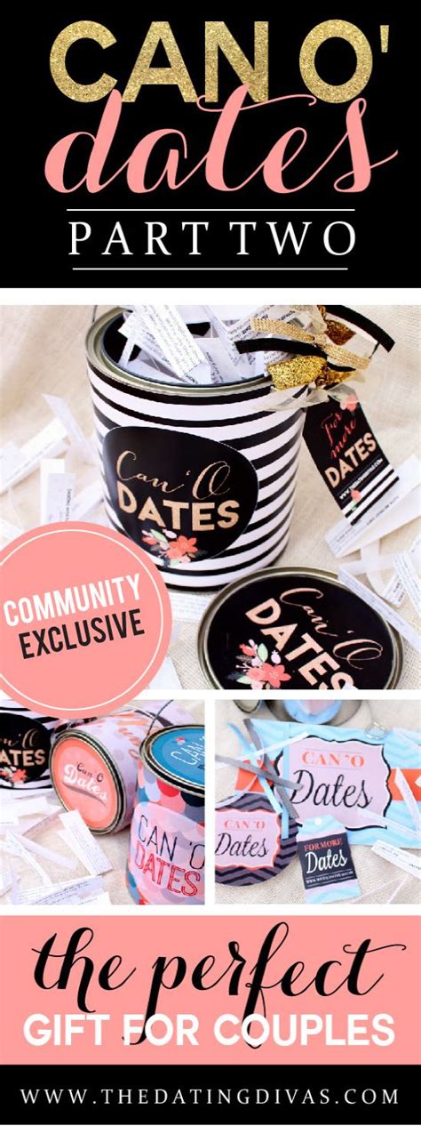 new can of dates thoughtful wedding ts diy ts for