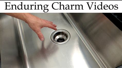 restore  stainless steel sink youtube