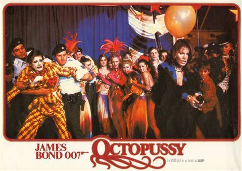 octopussy 1983 bond james bond movie posters